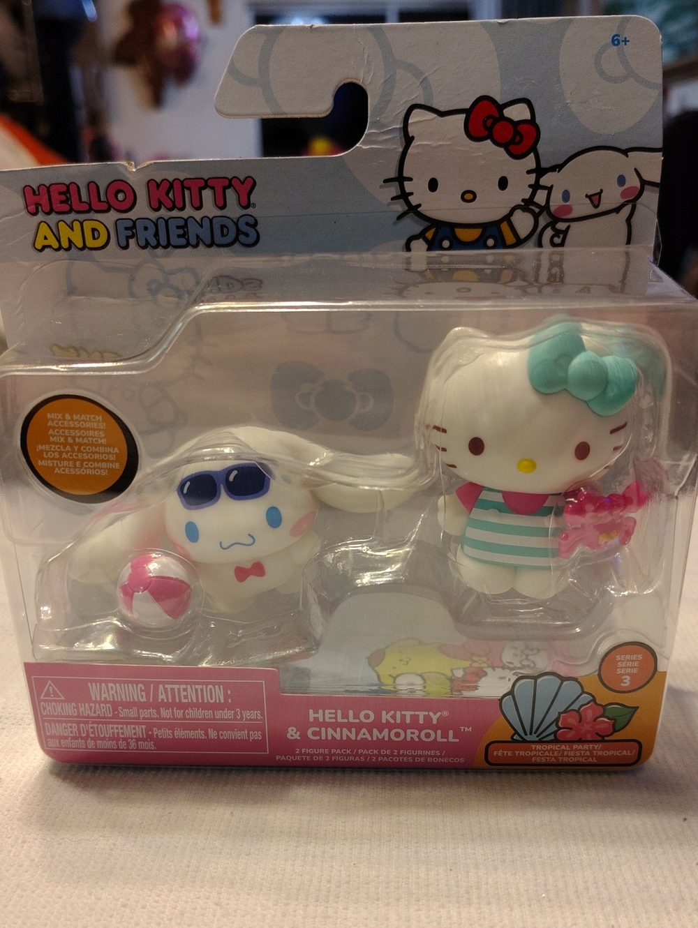 Sanrio Hello Kitty & Cinnamoroll Kids Toy Set
